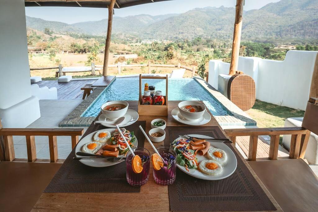 Elephantpoolvilla Maetang Chiangmai Ban Muang Kut Eksteriør billede